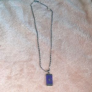 Purple Asian Necklace